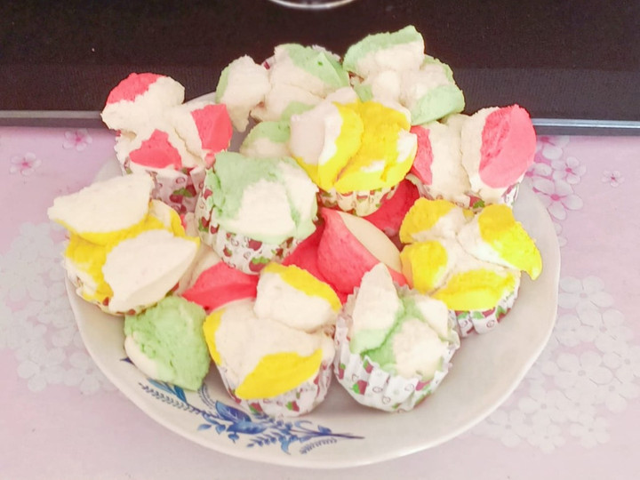 Resep: Bolu Kukus Mekar air tanpa soda,santan, Murah