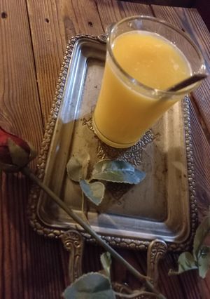 عکسی از دستور گرم نوش سرما خوردگی🍋🍊