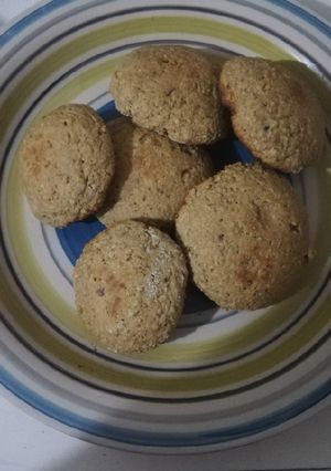 Una foto de Galletas de Avena al Sartén