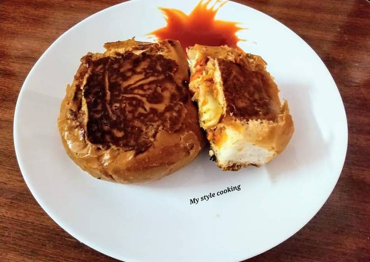 Recipe of Ultimate Pizza bun burger