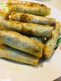 Vegetable and Okra Spring Rolls