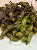 Edamame picante al estilo Sonorense