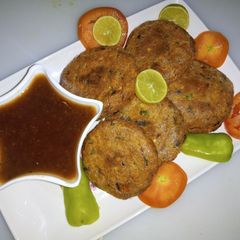 A picture of Beef Shami Kabab.