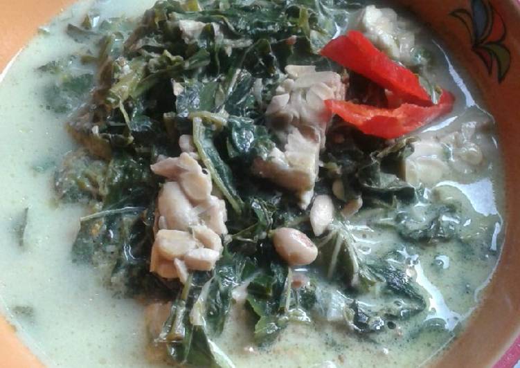 Bahan Lodeh daun singkong | Cara Bikin Lodeh daun singkong Yang Sedap