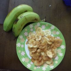 A picture of Banana chips.