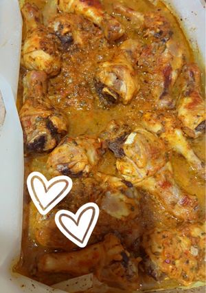 صورة لوصفة ألذ صينية افخاذ دجاج 🍗