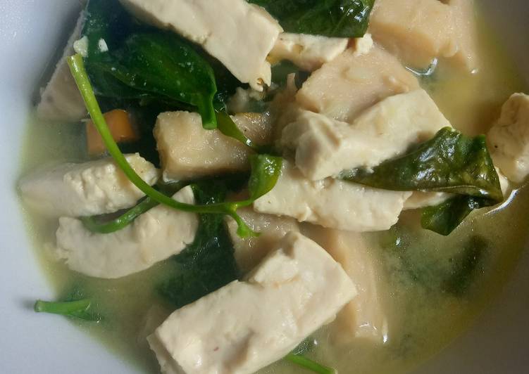 Sayur Lombok Ijo, Tahu, Daun So