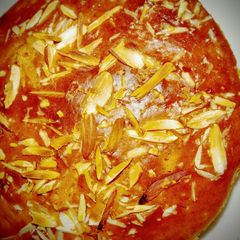 A picture of Carrot almond cake.