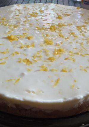 Una foto de Tarta mousse de limón. Canario Solé