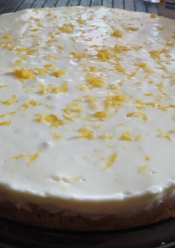 Una foto de Tarta mousse de limón. Canario Solé