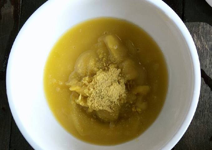 MPasi 6mo+ Kentang, wortel, labu siam, kaldu sapi, yeast