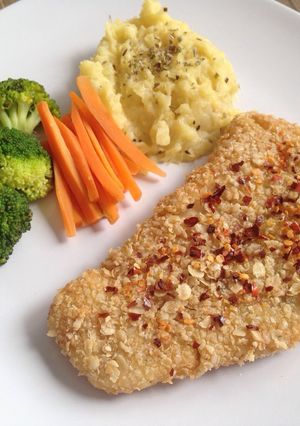Foto resep Crispy Dori & Mashed Potato