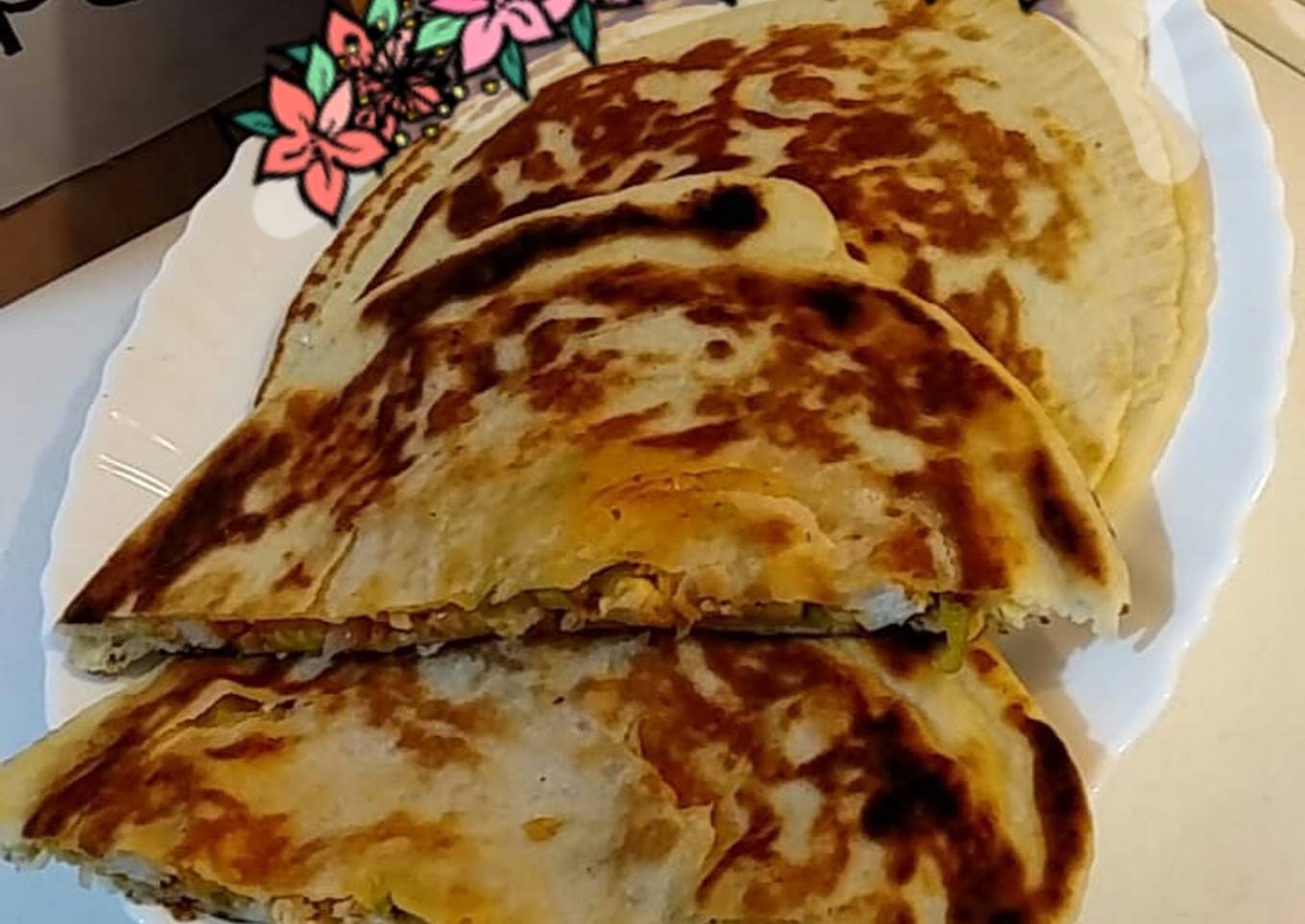 Pizza paratha