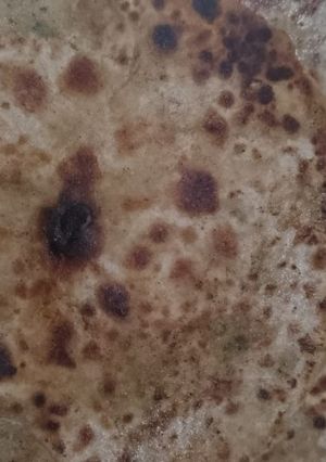 A picture of Aloo ka paratha.