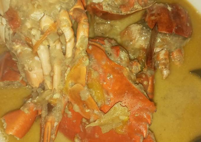 Cara Gampang Menyiapkan 13. Kepiting Santan yang Enak
