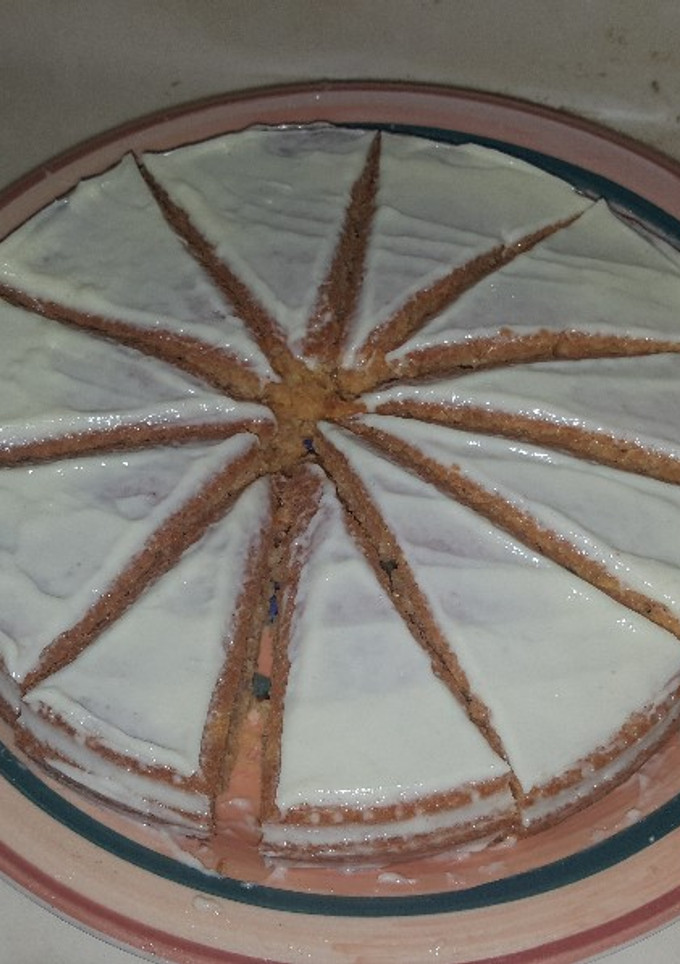 Una foto de Pastel de zanahoria