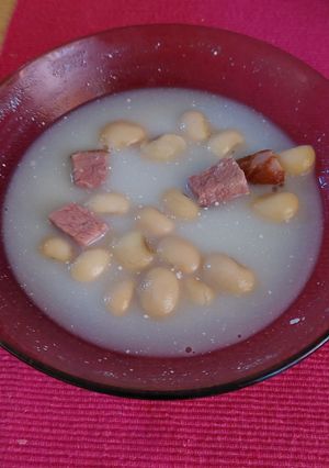 Habar bableves recept fotója