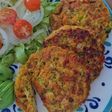 Tortitas de brócoli y zanahoria