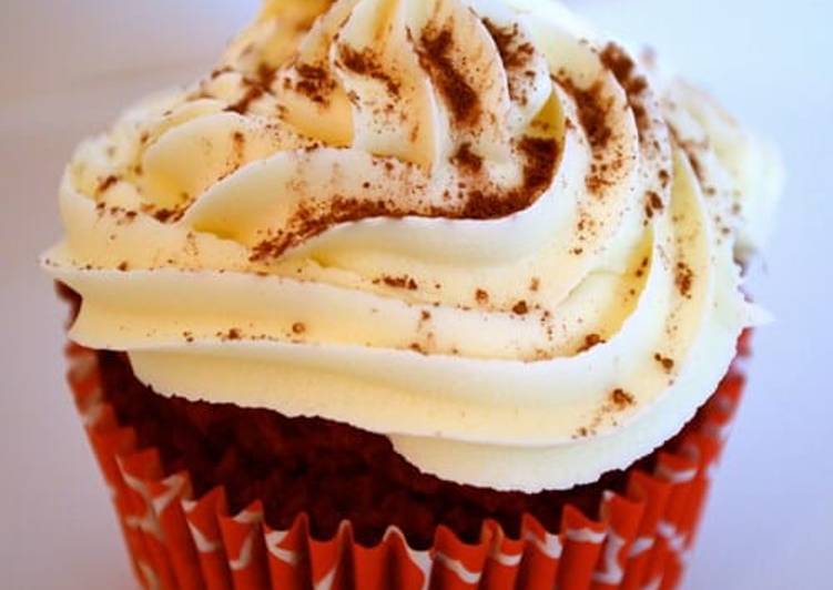 Recipe of Quick Red Velvet Cupcakes