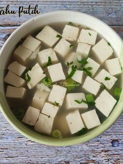 Foto resep Sup Tahu Putih Simple
