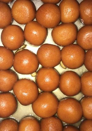 A picture of Gulab jaman with my style.