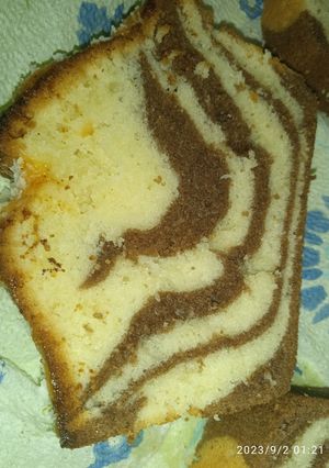 Une photo de Cake marbré
