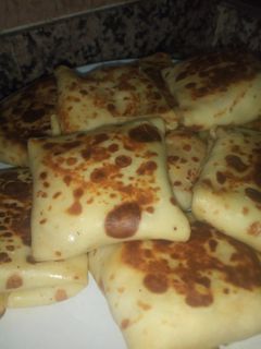 صورة لوصفة كريب مالح بحشوة شوارما