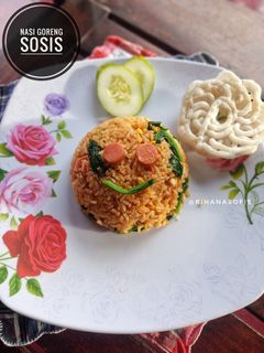 Foto resep Nasi Goreng Sosis