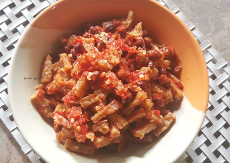 Bagaimana Membuat Sambel Tempe Kacang Anti Gagal