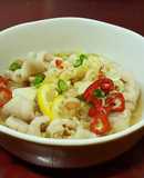 Chân gà ngâm chanh sả