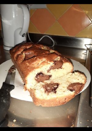 A picture of Nutella Plumcake.