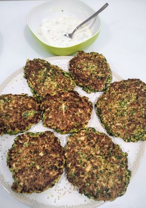 Una foto de Tortitas de coles