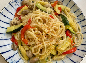 清炒義大利麵 ［蔬食］ 的食譜成品照片