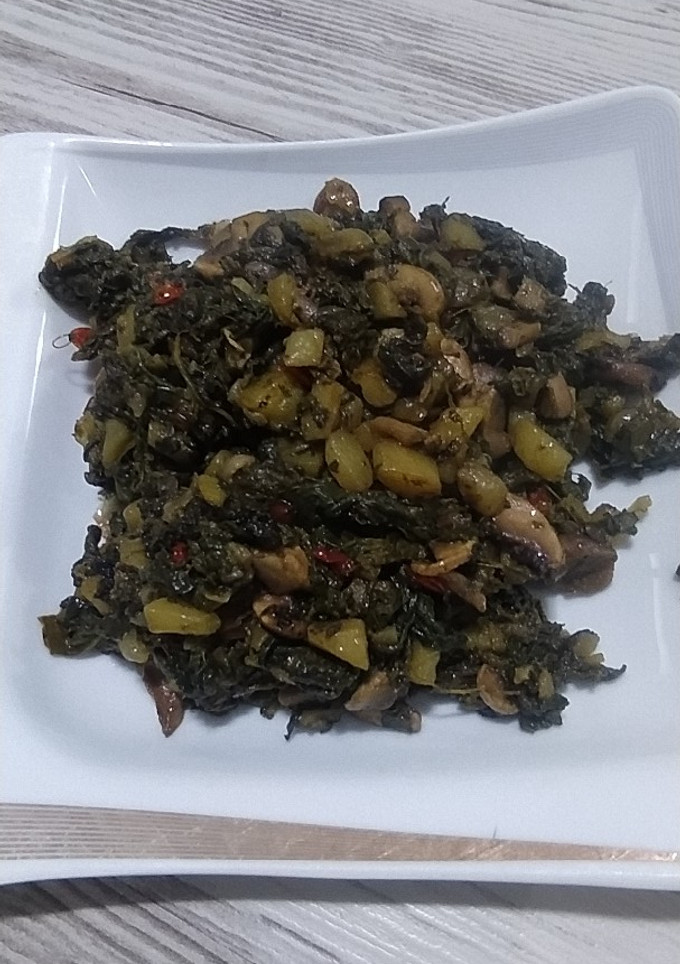 عکسی از دستور خوراک اسفناج😋
