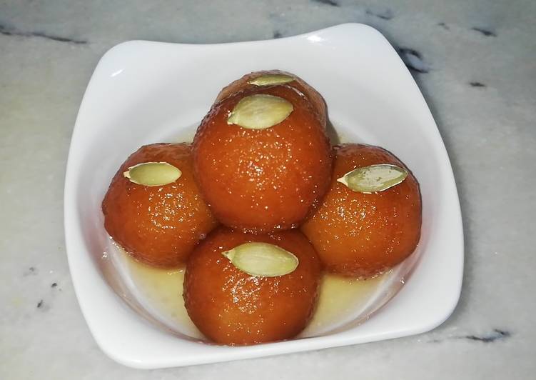 Recipe of Quick Eggless gulab jamun | This is Recipe So Simple You Must Attempt Now !!