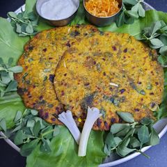 A picture of Hara bhara multigrain thepla.