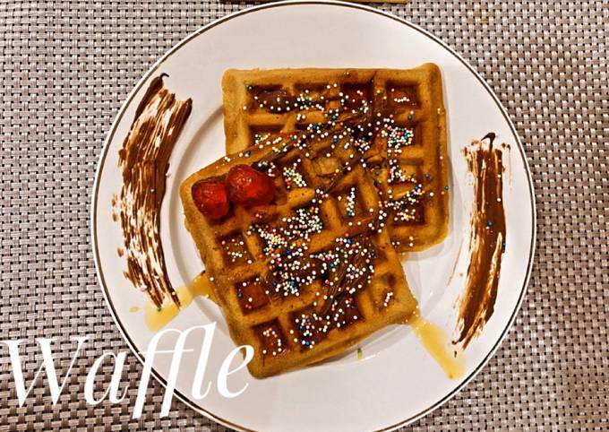 Chocolate waffles
