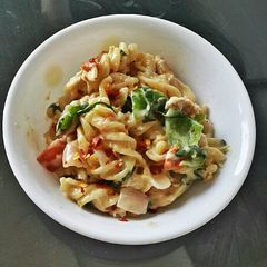 A picture of Creamy Chicken Pasta.