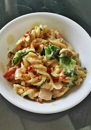 A picture of Creamy Chicken Pasta.
