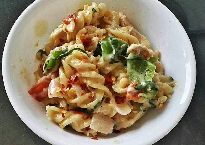 Recipe of Quick Creamy Chicken Pasta - New Recipes