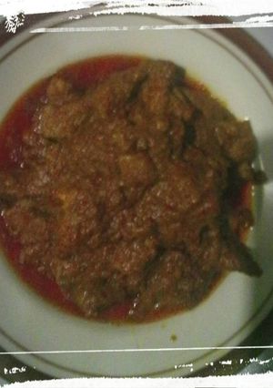 Foto resep Rendang daging sapi
