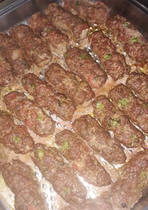 A picture of Oven-Baked Parsley Kofta.
