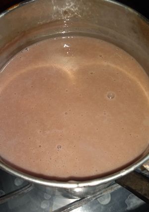Una foto de Postre de chocolate con Maizena