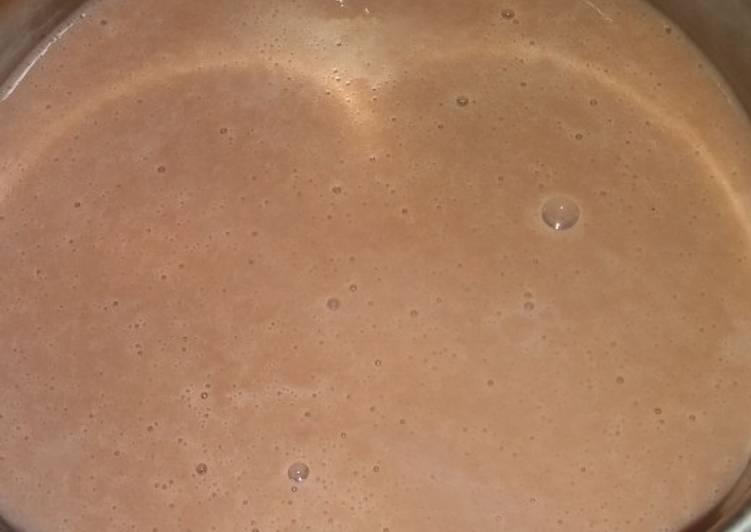 Postre de chocolate con Maizena