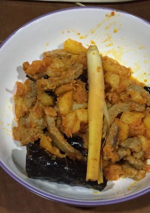 Foto resep Sambal goreng daging kentang