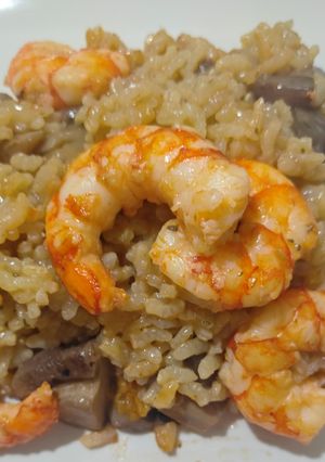 Foto principal de Falso risotto de setas y gambones
