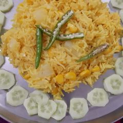 A picture of Corn Rice.