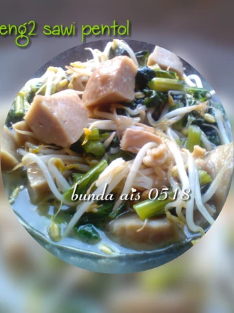 Langkah Gampang Menyiapkan Resep 11.Oseng oseng sawi pentol berkuah#BikinRamadanBerkesan yang Bikin Ngiler Anti Ribet, Lezat