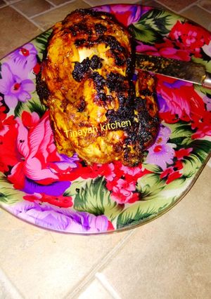 Foto resep Ayam panggang Ala tahun baru