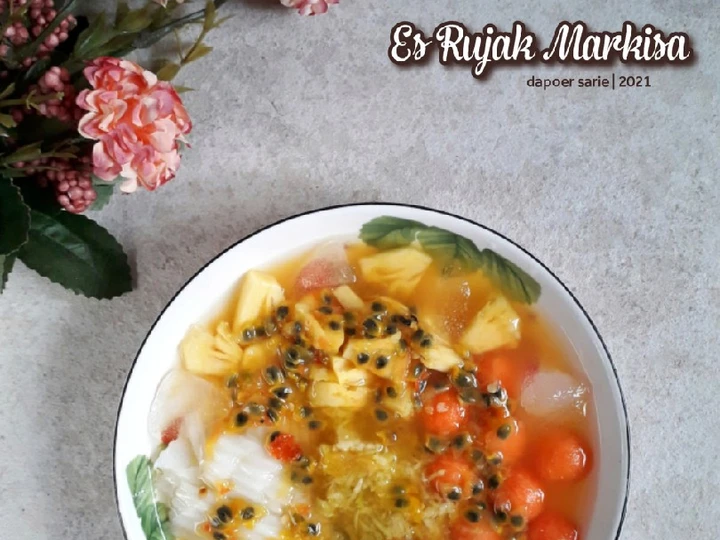 Langkah Mudah untuk Menyiapkan Resep Es Rujak Markisa yang Sempurna Anti Ribet, Menggugah Selera